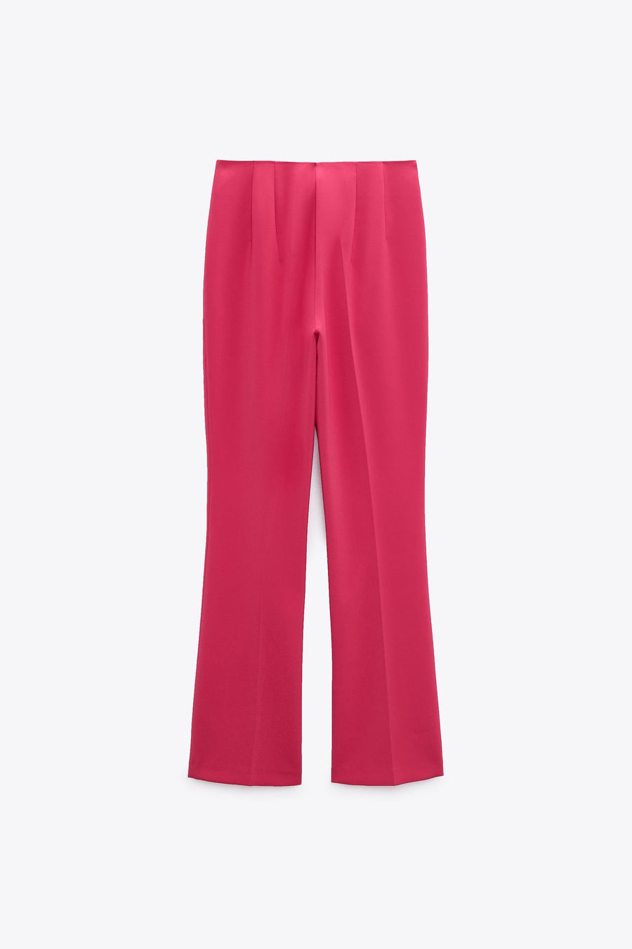 HIGH-RISE FLARED TROUSERS