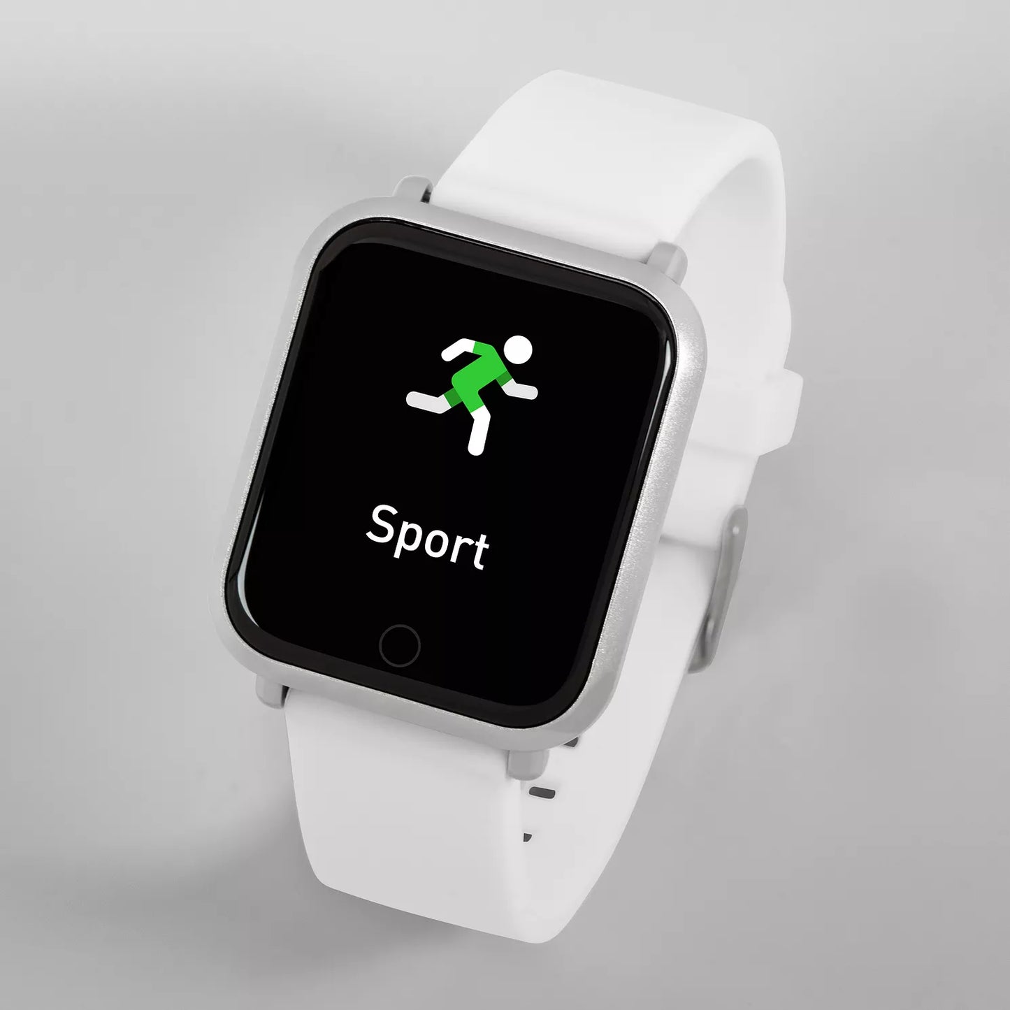 SERIES 6 WHITE SILICONE STRAP SMARTWATCH