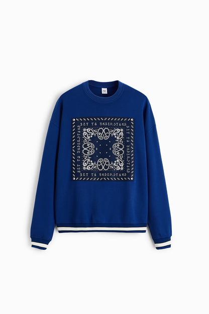 BANDANA PATCH SWEATSHIRT