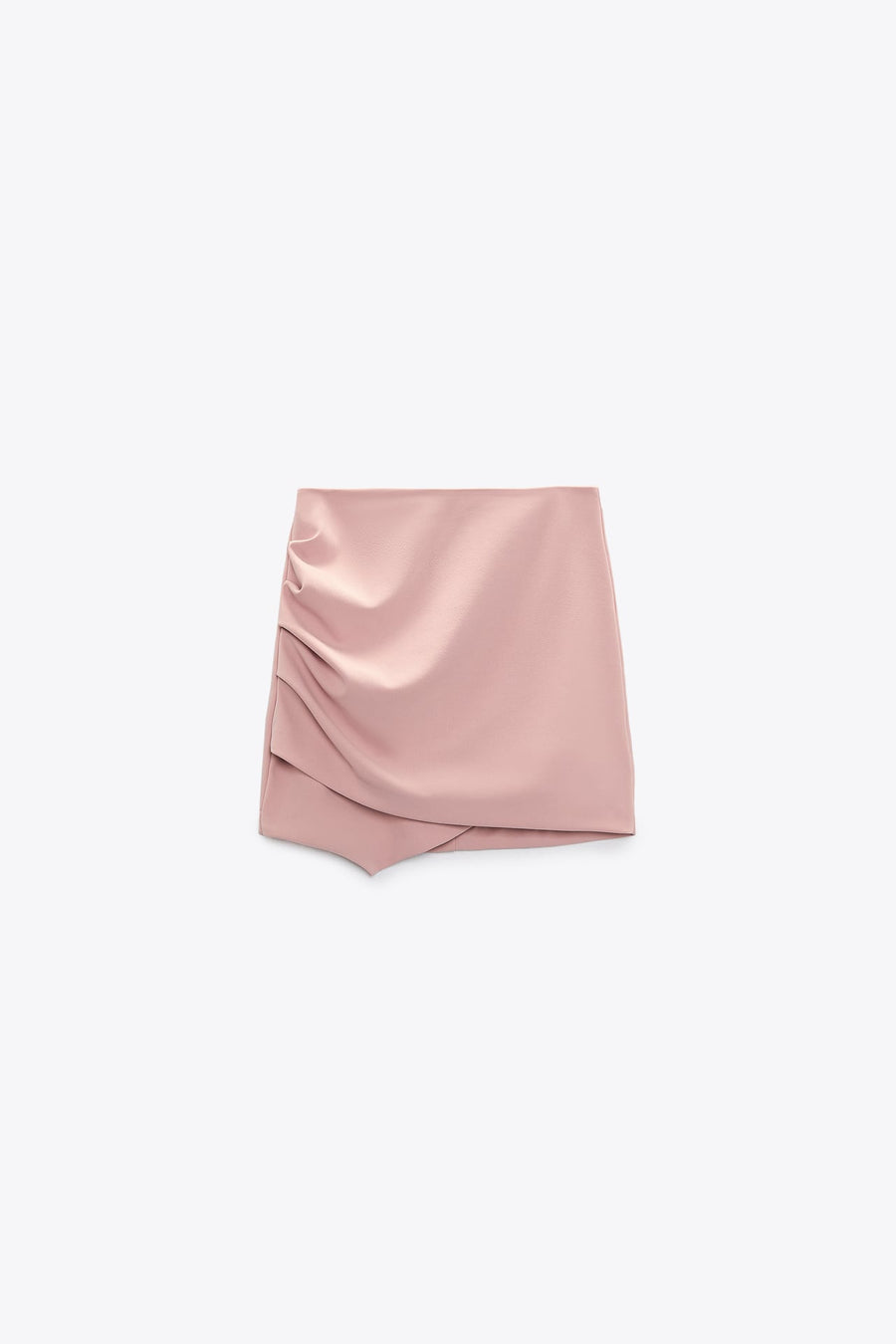 DRAPED MINI SKIRT