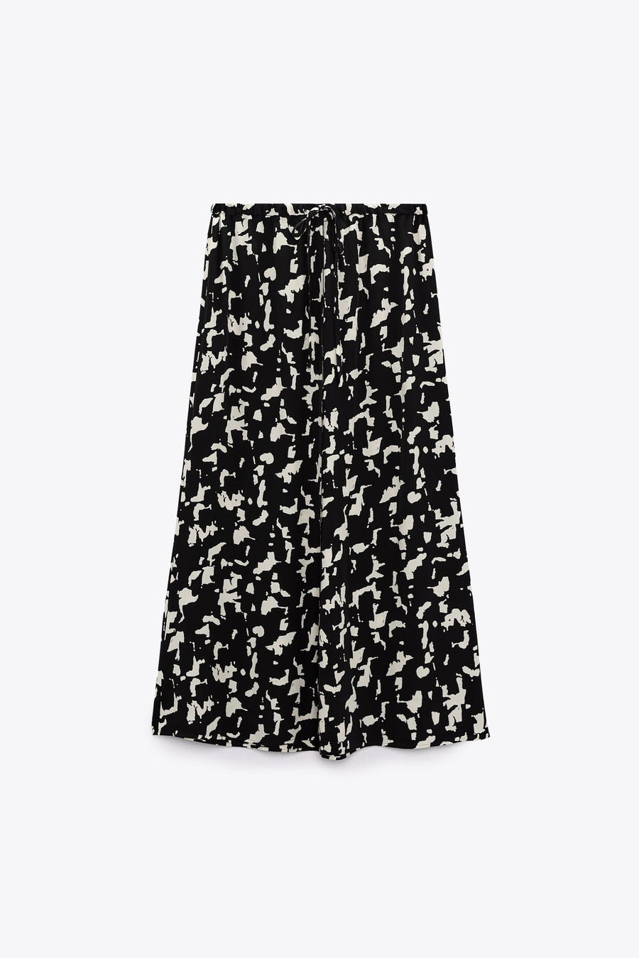 PRINTED MIDI SKIRT