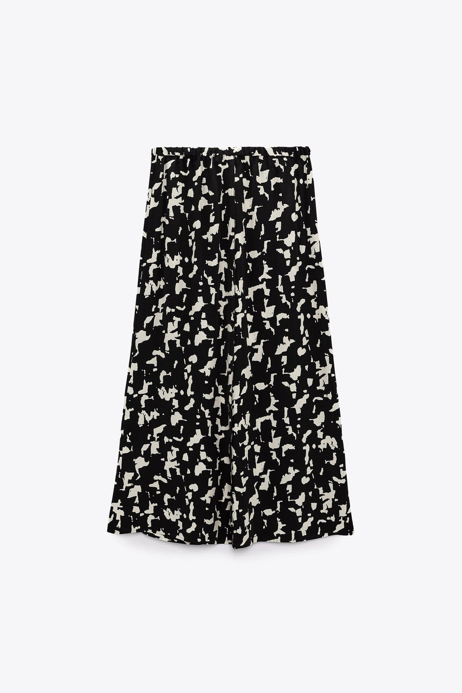 PRINTED MIDI SKIRT