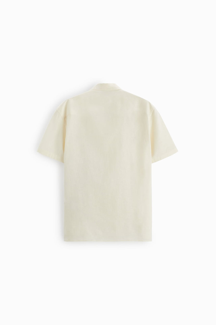 CONTRAST CROCHET SHIRT SAND
