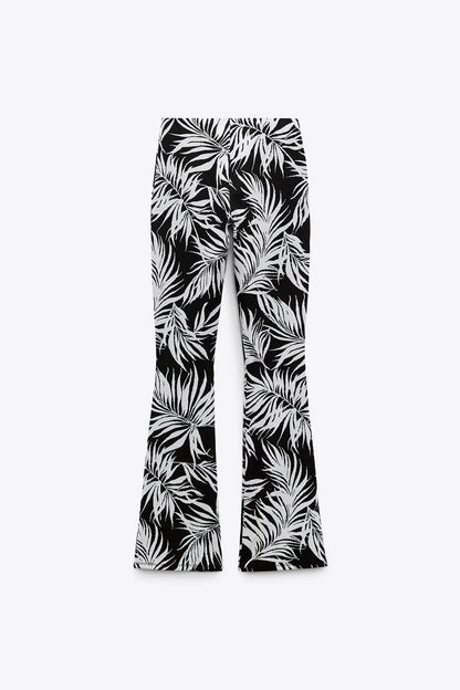 JACQUARD TROUSERS