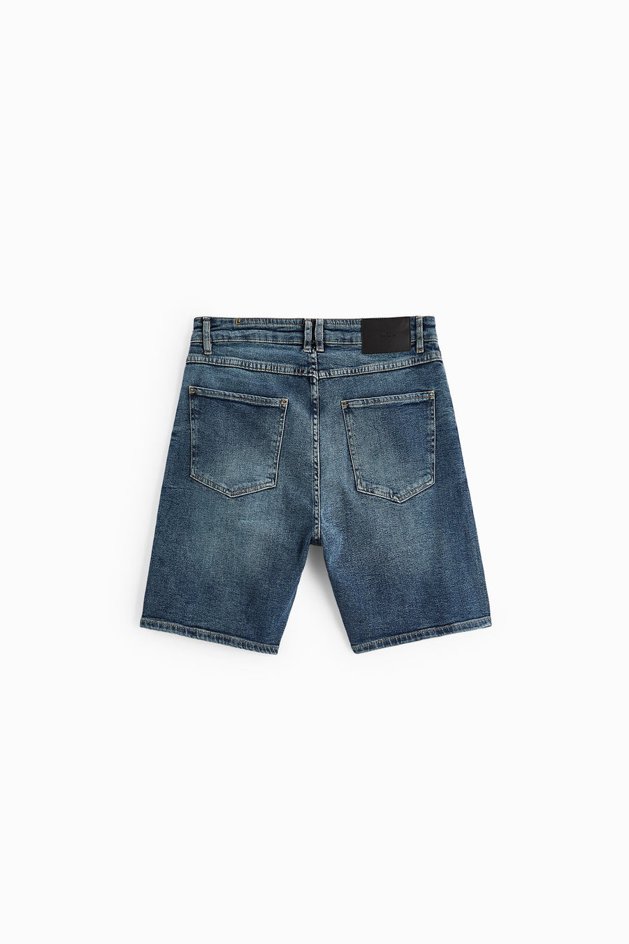 BASIC DENIM BERMUDA SHORTS BLUE