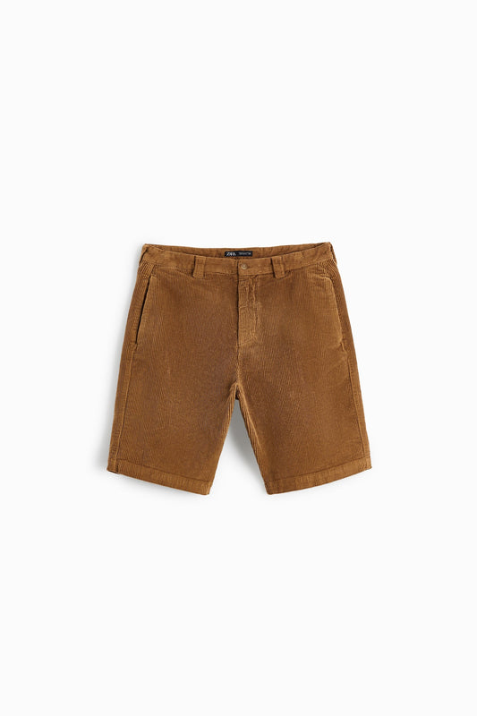 CORDUROY BERMUDA SHORTS