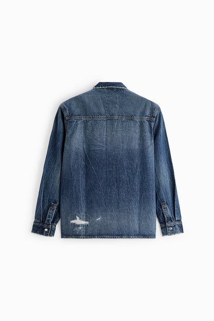 DENIM OVERSHIRT