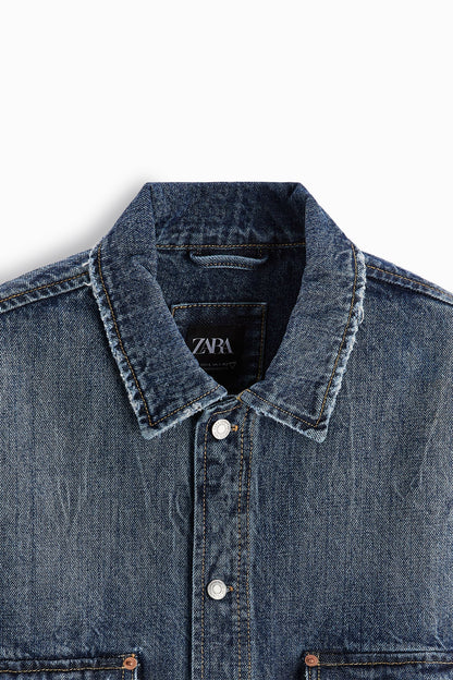 DENIM OVERSHIRT