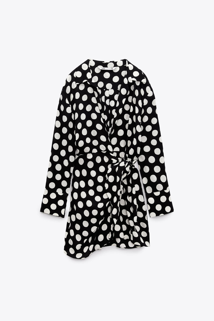 POLKA DOT SHIRT DRESS