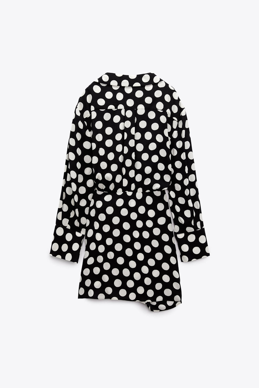 POLKA DOT SHIRT DRESS