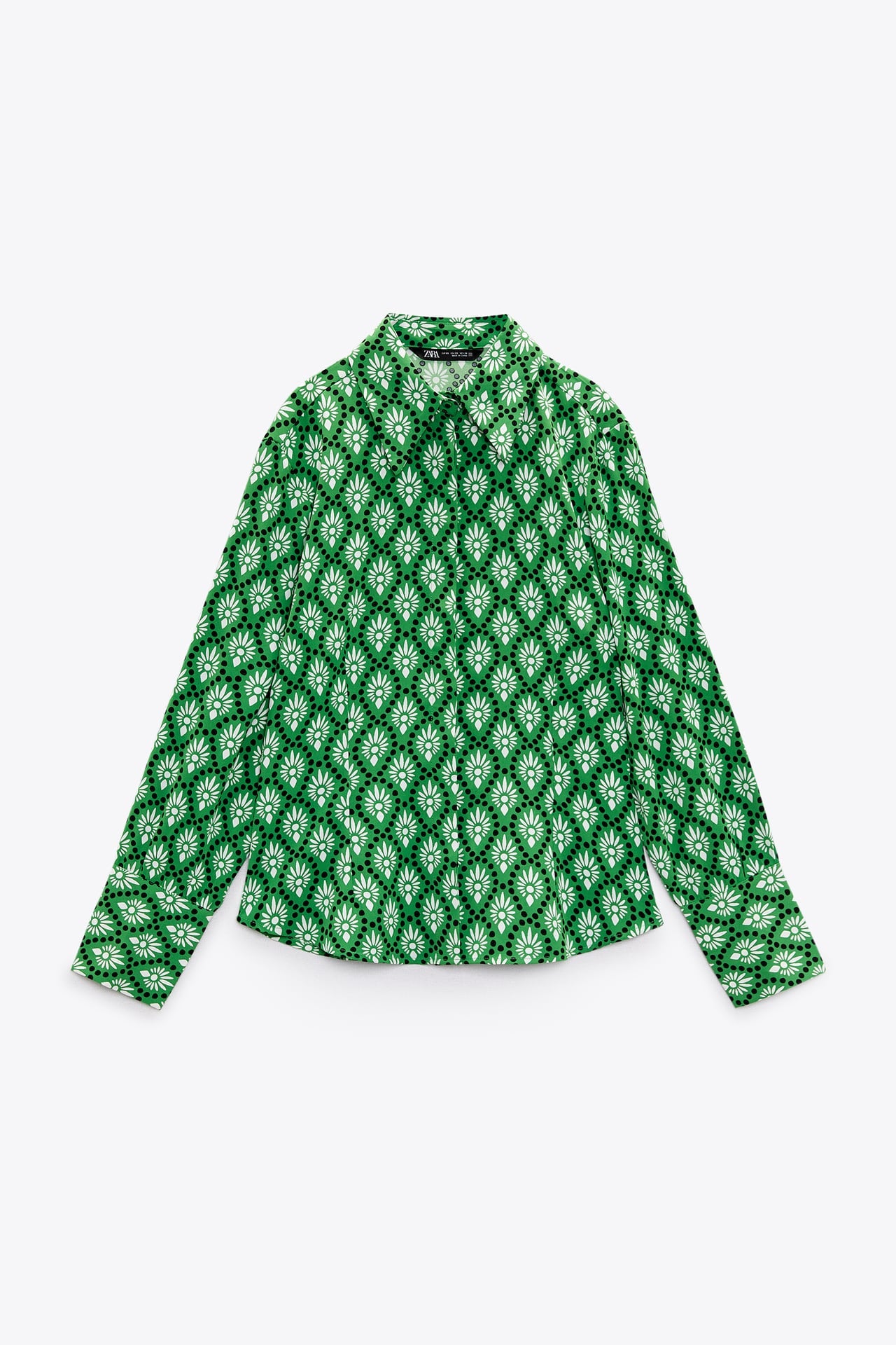 PRINTED FITTED SHIRT