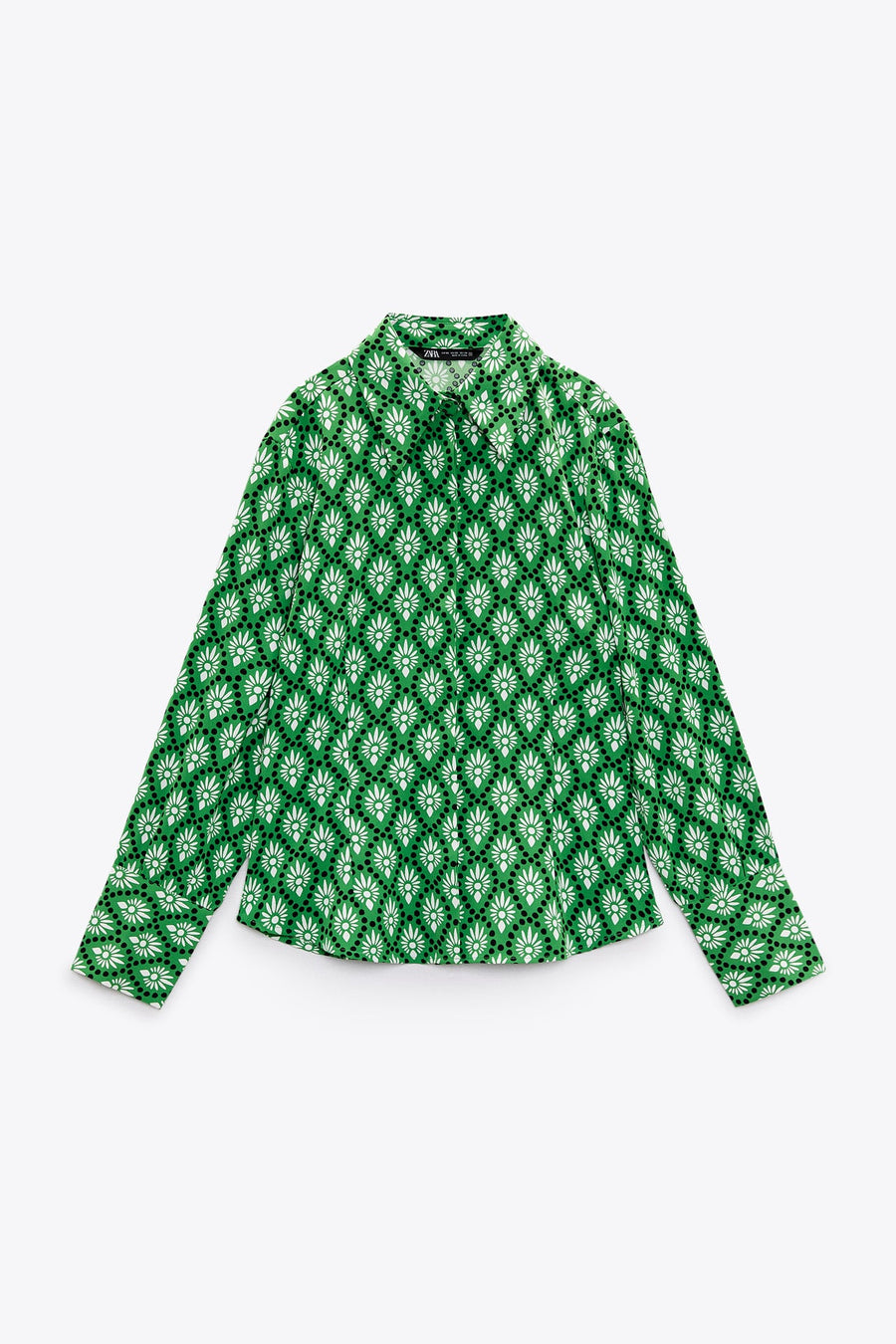PRINTED FITTED SHIRT