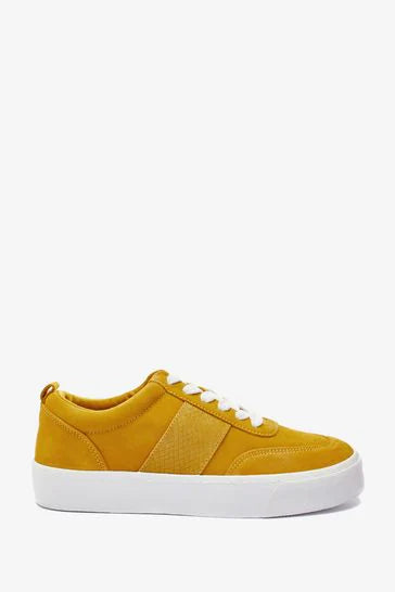 FOREVER COMFORT® CHUNKY SUDED LACE-UP TRAINERS