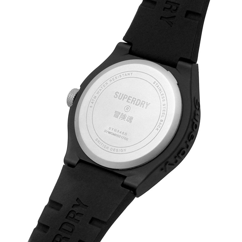 SILICONE STRAP WATCH