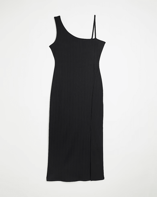 Asymmetric dress, Bodycon dress, Midi dress, One-shoulder dress, Off-the-shoulder dress, Figure-hugging dress, Modern design, Unique style, Versatile dress, Special occasion dress,