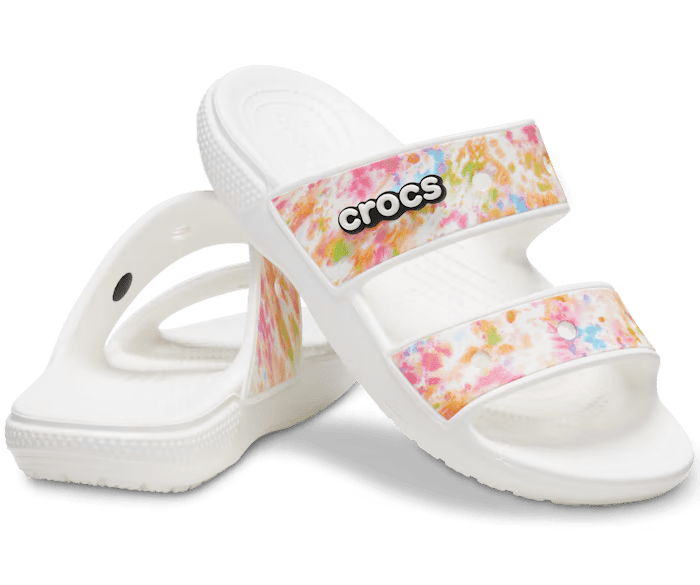 CLASSIC CROCS TIE-DYE GRAPHIC SANDAL