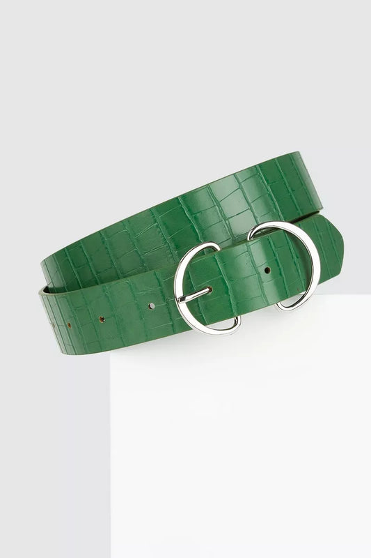 DOUBLE BUCKLE BELT