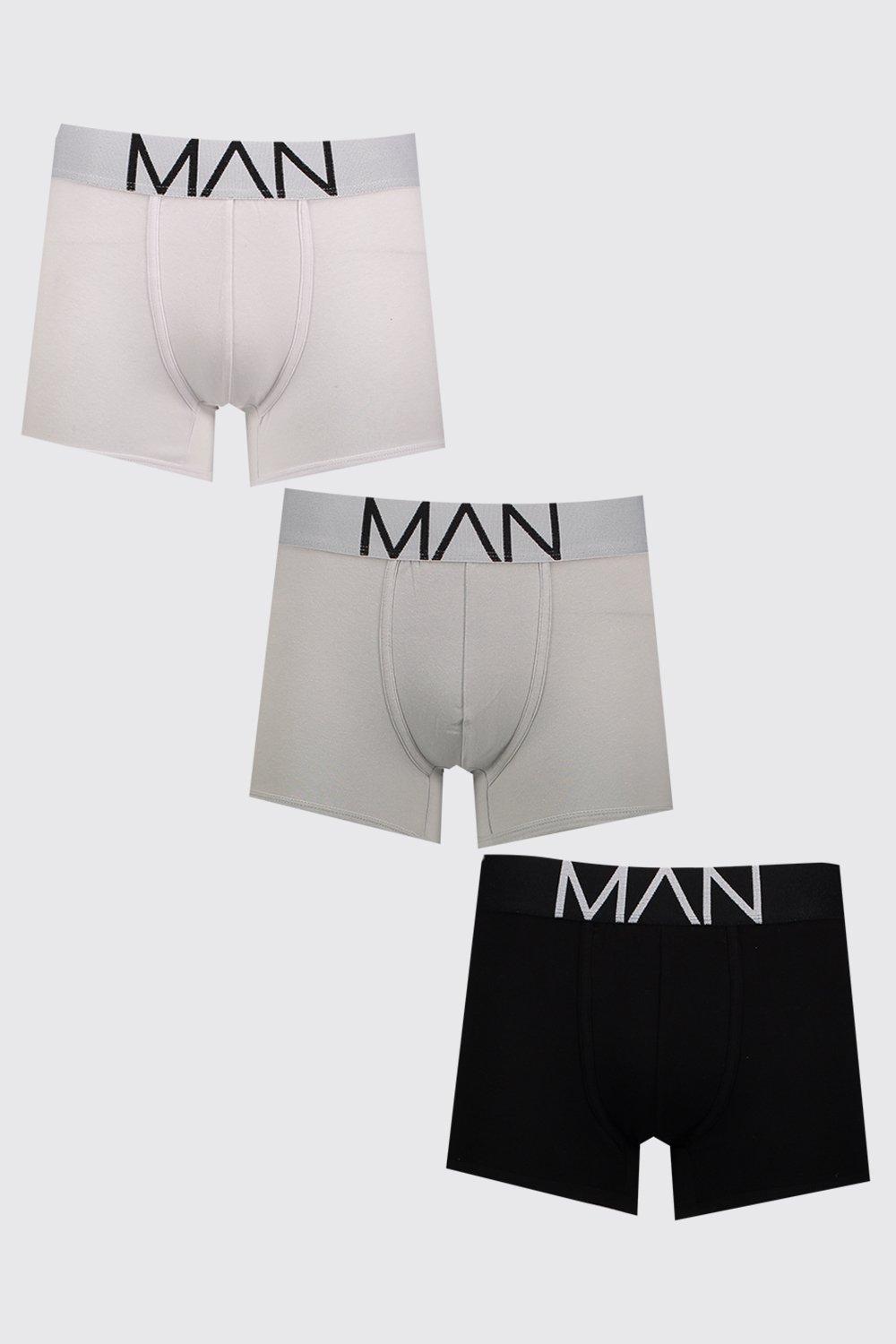 Mixed colour trunks, Men's underwear, 3 pack trunks, Boxer briefs, Boxer shorts, Trunks underwear, Multi-coloured trunks, 3 pack underwear, Men's trunks, Mixed colour boxers,
