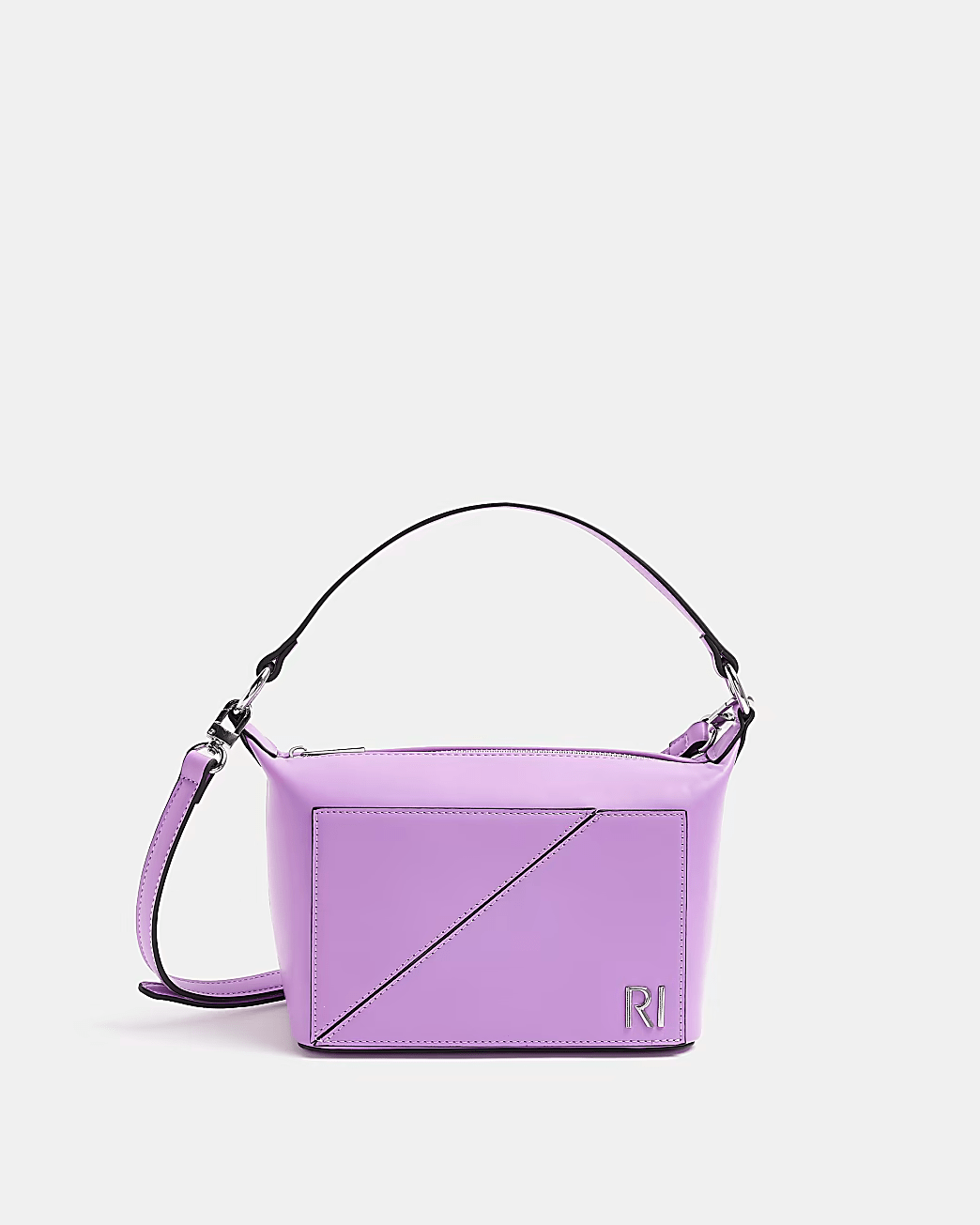 PURPLE BOX CROSS BODY BAG